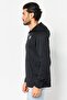 Men Therma Fit Long Sleeve Training Hoodie, Black - 4