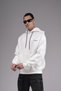Trend Biz Oversized Pattern Hooded Unisex Hoodie Sweatshirt - 2