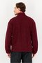 Men Sportswear Fit Long Sleeve Outdoor Sweatshirt, Maroon - 2