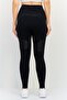 Women Tight Fit Running Tights, Black - 2