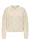 Onlelly Life Ls Cable O-Neck Cc Knt Women's Sweater 15351234 Birch - 4