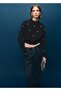 Perkins Collar Globe Pattern Sweater
