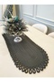 Jute, Runner, Placemat, Plate, Table Cloth, Coffee Table Cloth, Tricot Ranır, Lux Presentation - 2