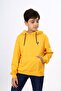 Mustard Boys' Relaxed Fit Hooded Pocket Lightweight Drop Shoulder Printed Sweatshirt - 2 Thread - 5