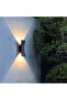 Modern Outdoor Waterproof Wall Light Double Head LED Wall Lamp Frosted Finish Decorative Light - 7