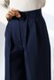Women's Palazzo Pants with a Zipper at the Waist