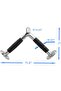 V-Bar Cable Machine Handle Attachment - Multi Pulldown/Lat Bar (Triangle Clip) - 4