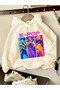 Girl's K-Pop Inspired Hooded Sweatshirt