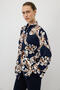 Patterned Shirt with Wide Cuffs - 4