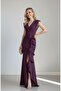 Double-Breasted Neckline Evening Dress Special Occasion Wedding Dress 01 - 2