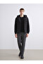 Southblue Black Slim Fit Stand Collar Men's Vest - 2