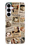 Printed Silicone Case with One Piece Newspaper Design Compatible with Samsung Galaxy S25 Fe