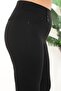 Super Extra Large Women's Cotton Pants – High Waist, Slimming, Elastic Cuff - 2