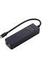 موزع QGT USB-C إلى 3 منافذ USB 3.0 + محول إيثرنت جيجابت RJ45 - 6