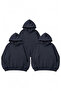 Unisex Indigo & Indigo & Indigo 3-Piece Straight Deal Package 3 Thread over Oversized Atshirt