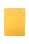 Mapa Plastic cu Elastic A4 DACO, 500 MIC, Galben - 2
