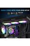 مبرد وحدة المعالجة المركزية السائل darkFlash DG360 AIO مقاس 360 مم - مضخة عالية الأداء، مزامنة ARGB، Intel LGA1851/1700 و - 6