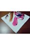 100% Cotton Floral Pattern Motif Winter Cotton Scarf Fular 100X100 cm - 7
