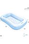 Inflatable Pool 166 x 100 x 28 cm - 4