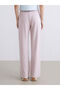 Women's Wide Leg Sweatpants with Elastic Waist - 7
