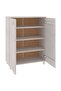 Shoe Cabinet HAMAR White 85x40x108 cm Solid Wood Pine - 4