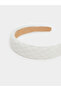 Girls Tweed Look Padded Headband - 3