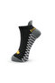 Ankle Socks for Men 3 Pack – Quick Dry Performance Socks, Black Gray White - 2