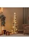 Wooden Christmas Tree for Decoration 125 cm Solid Wood Pine