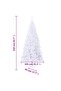 Artificial Christmas Tree with Steel Stand 210 cm 910 Branches - 3