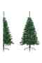 Artificial Half Christmas Tree with Stand Green 150 cm PVC - 4