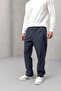 Wild Soft Modal Fabric Comfortable Fit Pleated Men's Trousers - Smoked - 2