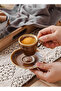 كوب قهوة سيراميك، كوب إسبرسو، كوب قهوة عربي، كوب قهوة تركي، طقم أكواب وصحن 80 مل - 3