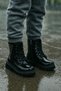 Orthopedic Lace-Up Zippered Girls' Boots Shoes Black Girls' Boots - 3
