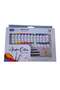 Acrylic Colour Paint With Brush Set Multicolour
