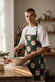 Unisex Kitchen Apron Chef Apron New Year Christmas Santa Claus - 3
