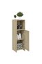 Bathroom Cabinet | Sonoma oak | Engineered wood | Compact - 2