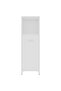 Bathroom Cabinet White 30x30x95 cm Engineered Wood - 5
