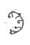Ear Cuff Octopus Design Nail Model S+ Quality 316L Stainless Tarnish-Free Steel Earring Single Piece - 4