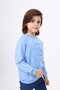 سويت شيرت Blue Boy's Relax Fit برقبة دائرية وخفيف الوزن ومنخفض الكتف مطبوع - خيطان - 2