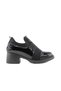 207 K6668 Loafer Black Patent Leather Women's Casual Shoes