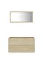 Bathroom Furniture Set | Sonoma oak | Engineered wood, acrylic | Medium - 2