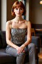 Leopard Printed Crop Blouse Thin Strap Knitted Basic Summer Stylish Appearance Special Design Quality Craftsmanship - 2