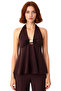 Women's Shirred Halter Neck Sleeveless Top Stylish Design for Special Occasions Quality Stylish Comfortable Modern - 3