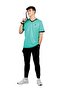 Men's V-Neck Short Sleeve Tee - 2
