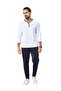 Men's V-neck 3/4 sleeve T-shirt - 2