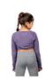 Girl's Full Sleeve Crop Top - 5
