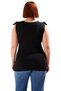 Women's Shoulder Lace-Up Body-Hugging Stretchy Textured Sleeveless Top Clothing Quality Stylish Comfortable - 4
