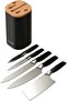 Essentials Everyday Knife Set - Black - 3