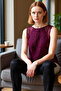Women's Special Design Boat Neck Lace Knitted Blouse Quality Stylish Comfortable Modern Elegant Casual - 2