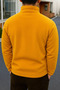 Men's Comfort Fit Comfortable Thick Yellow Fleece - 2